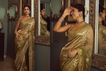 Bhumi Pednekar’s Tissue Saree Is A Fashion Inspiration For All Bridesmaids, See Pics