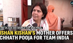 IND vs AUS ODI World Cup Final: Ishan Kishans mother offers Chhath Pooja for Team India